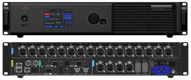 Novastar MX40 Pro Perspectiva