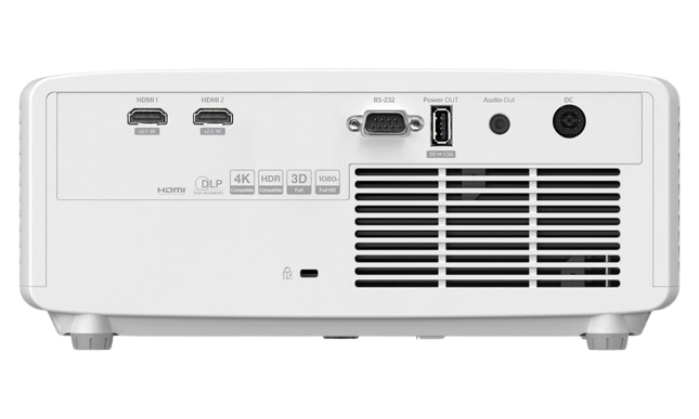 Optoma GT2000HDR - Traseira