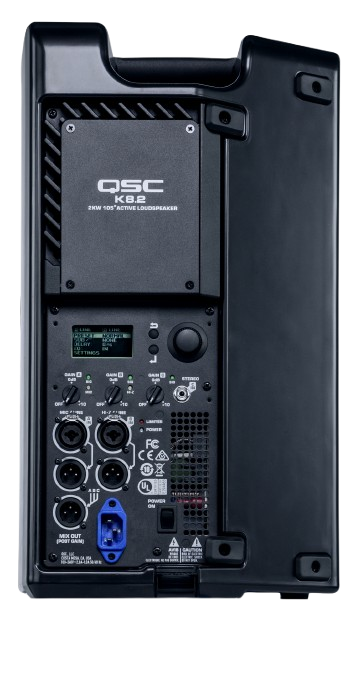QSC K8.2 - Conexões